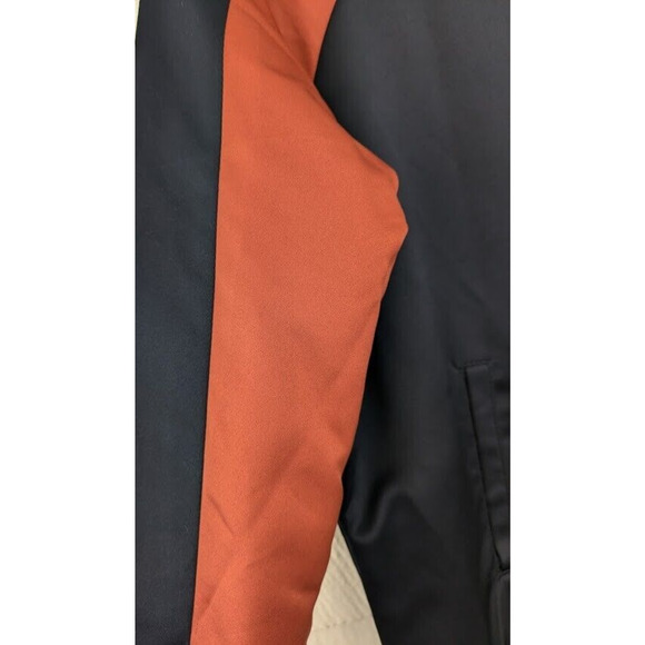 Forever 21 Womens Small Zip Front Bomber Jacket Colorblock Streetwear Sportstyle - Picture 3 of 11